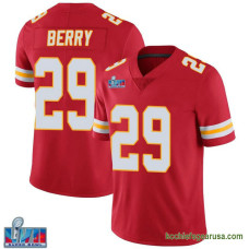 Youth Kansas City Chiefs Eric Berry Red Game Team Color Vapor Untouchable Super Bowl Lvii Patch Kcc216 Jersey C1674